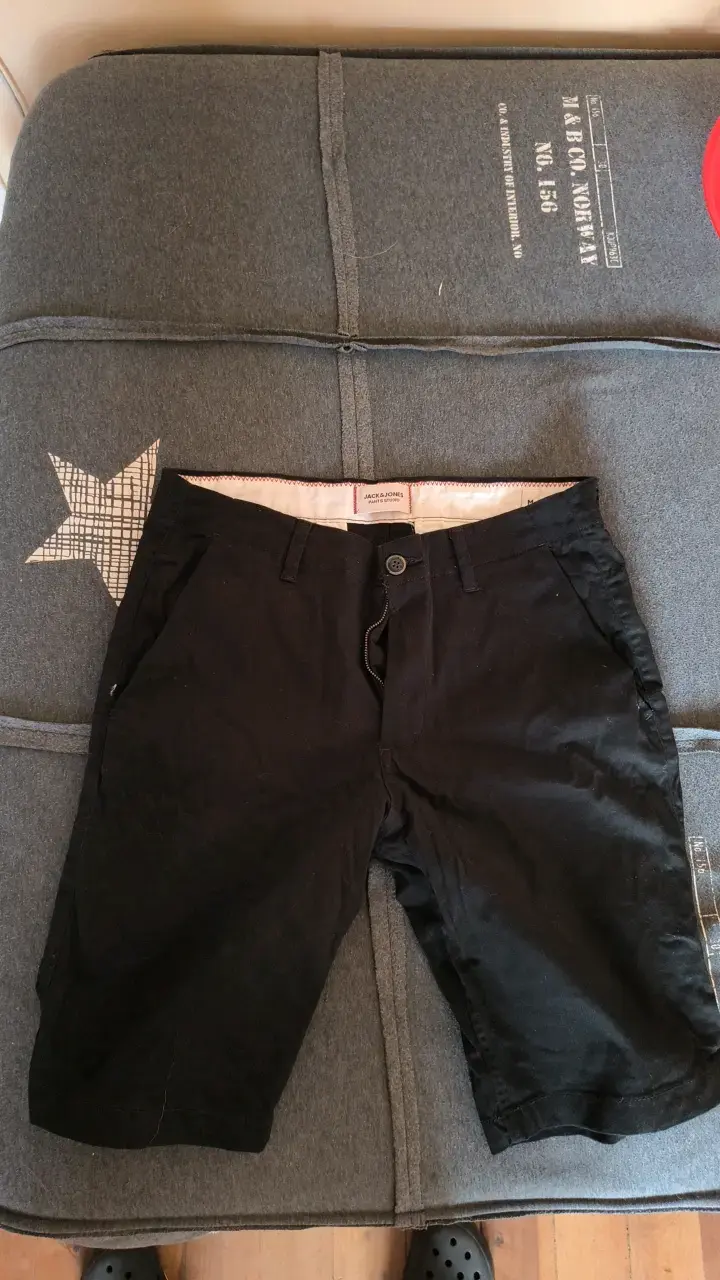 Bermudas negras Jack & Jones para hombre - 1