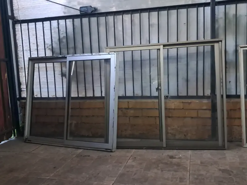 Ventanas correderas de aluminio usadas - 2