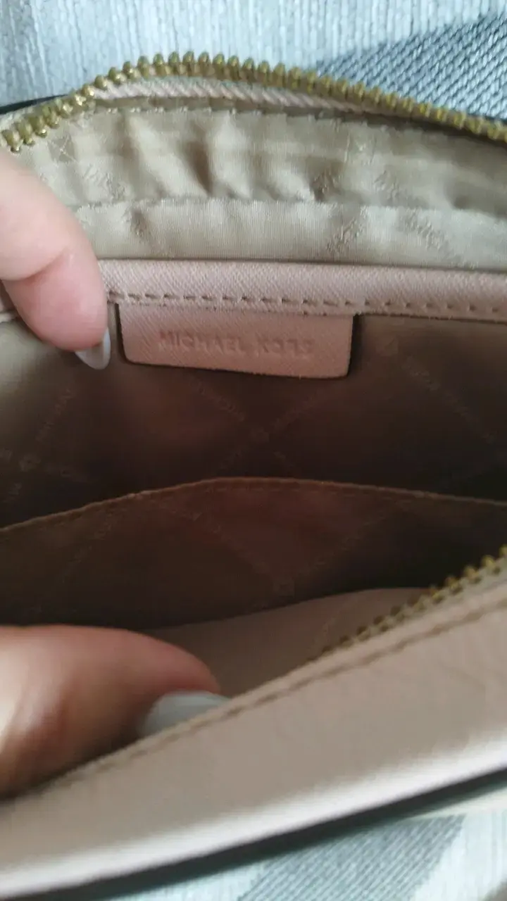 Cartera cruzada Michael Kors rosa claro - 2