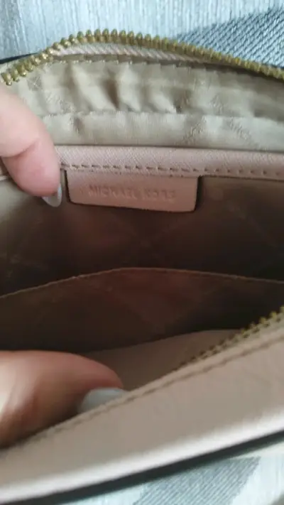 Cartera cruzada Michael Kors rosa claro - miniatura 2