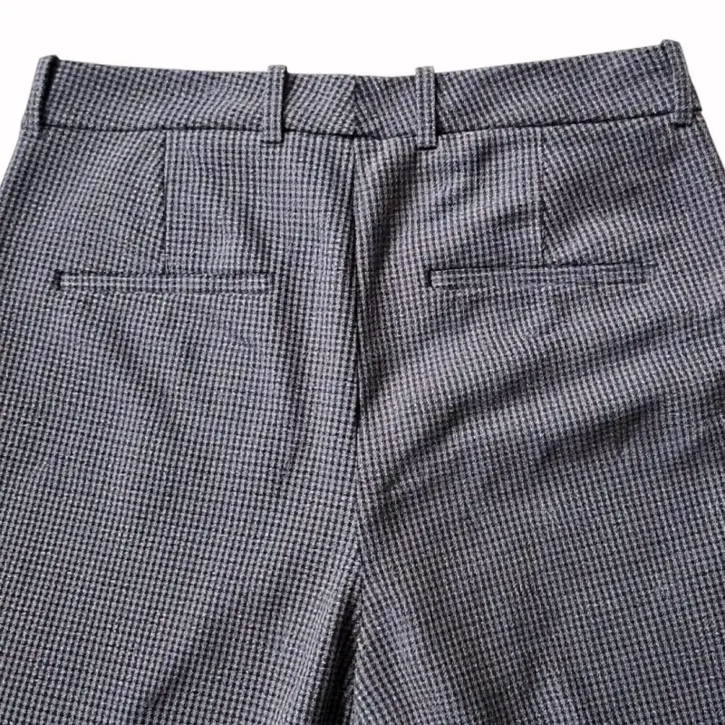 Pantalón ZARA WOMAN - Talla M Gris Mujer - 4