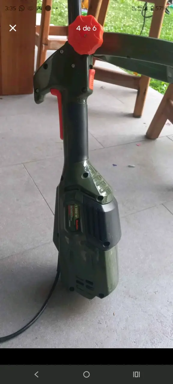 Cortadora de Césped Eléctrica Bauker 1000W - 2
