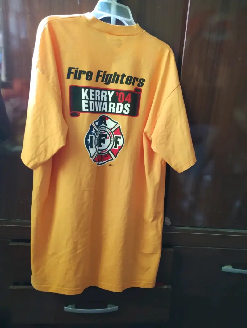 Polera Naranja Fire Fighters Kerry Edwards - 2