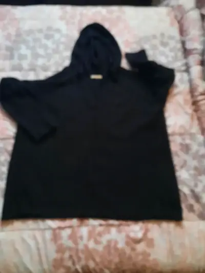 Suéter negro con capucha talla 3XL - miniatura 1
