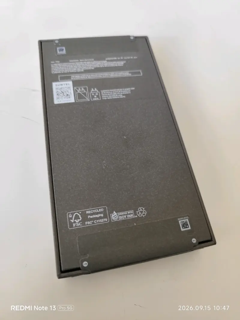 Smartphone Galaxy S26 FE 5G nuevo en caja - 2