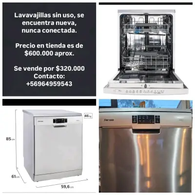 Lavavajillas Fensa Europe 9770 Silver 13 Cubiertos - miniatura 1