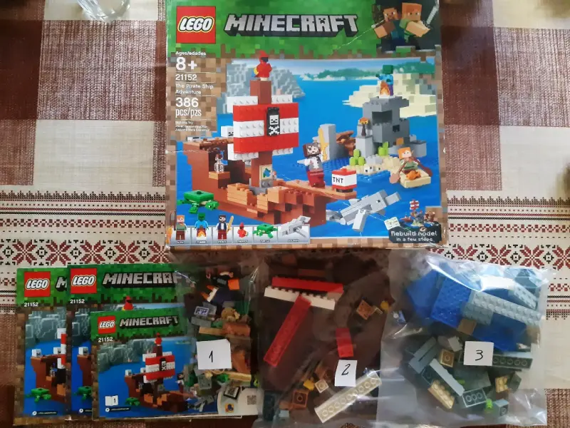 LEGO Minecraft La Aventura del Barco Pirata - 2
