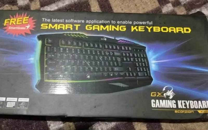Teclado gaming GX Scorpion K220 retroiluminado - 1