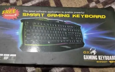 Teclado gaming GX Scorpion K220 retroiluminado - miniatura 1