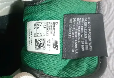 Zapatillas New Balance 500 gris y verde - miniatura 5