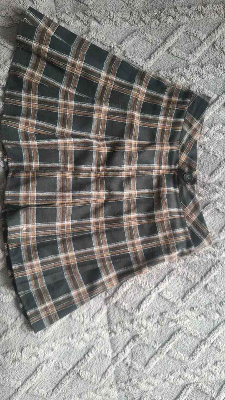 Falda escocesa a cuadros para mujer - 2