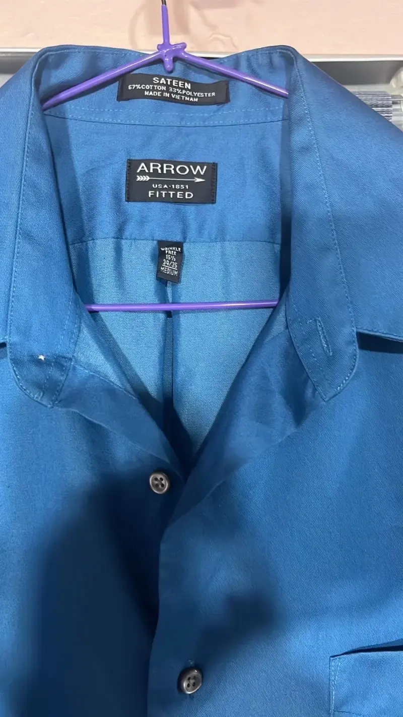 Camisa azul de hombre Arrow Fitted - 2