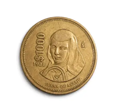 Moneda  México 1000 pesos 1988 - miniatura 1