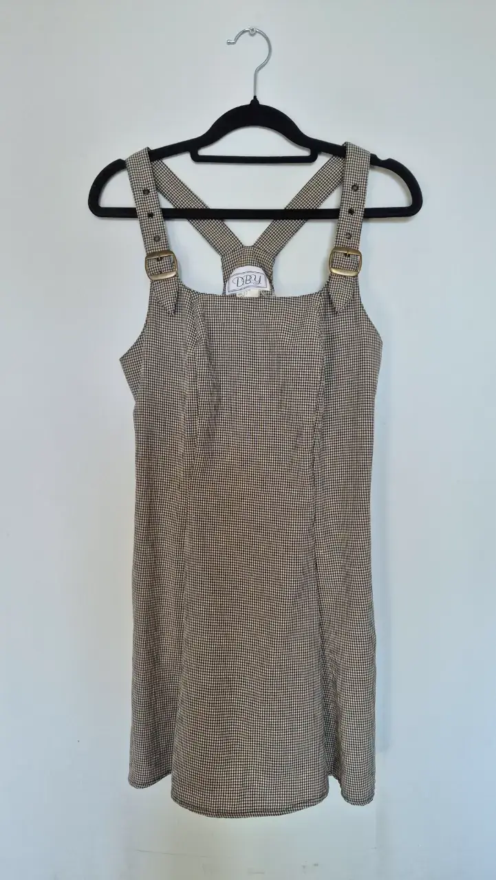 Vestido jumper vichy DBY - 1