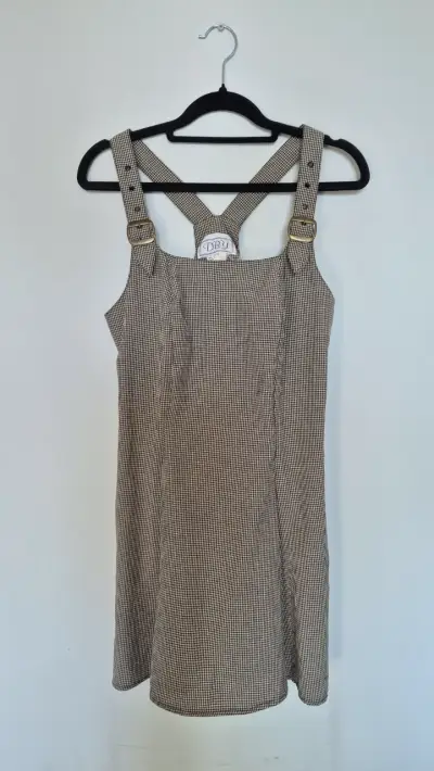 Vestido jumper vichy DBY - miniatura 1