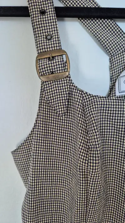 Vestido jumper vichy DBY - miniatura 2