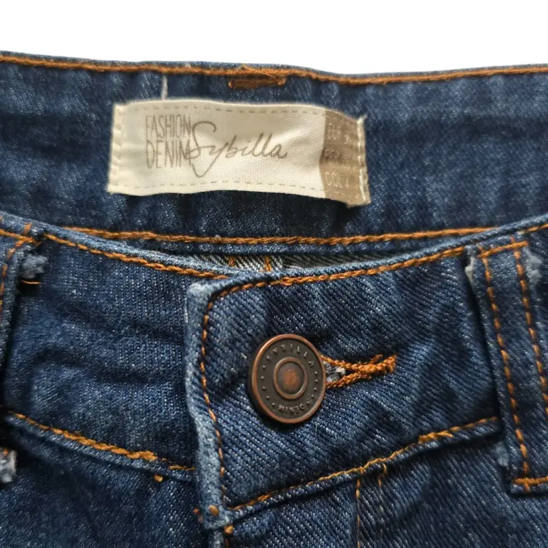 Short Denim Sybilla Rasgado Talla 36 de mujer - 2