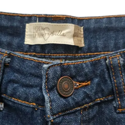 Short Denim Sybilla Rasgado Talla 36 de mujer - miniatura 2
