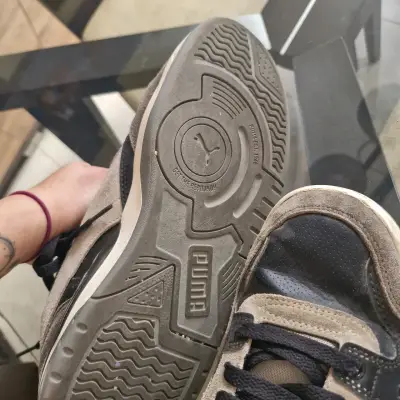 Zapatillas deportivas Puma negras y grises - miniatura 4