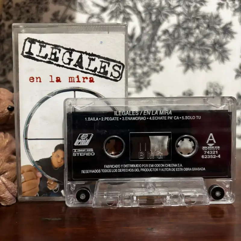 Cassette Ilegales En la Mira 1998 Chile - 3