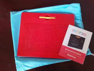 Tablero Magnético Imapad Rojo para Niños - miniatura 1
