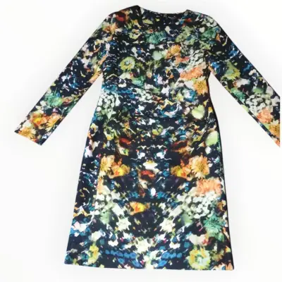 Vestido Olivia Lauren  estampado floral - miniatura 1