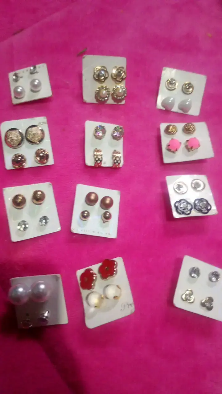 Set emprendedor de aros variados para mujer - 4