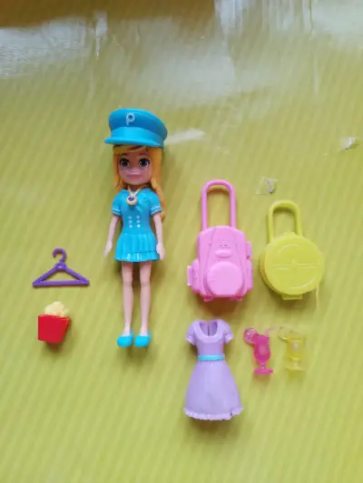 Avión de juguete Polly Pocket con accesorios - miniatura 4