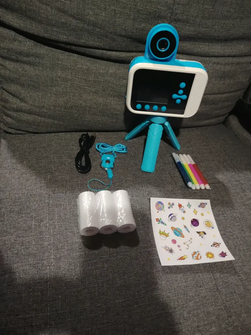 Cámara instantánea para niños Blik K20 azul - 2