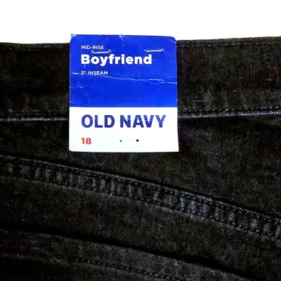 Short Denim Old Navy Boyfriend Talla 18 N - miniatura 5