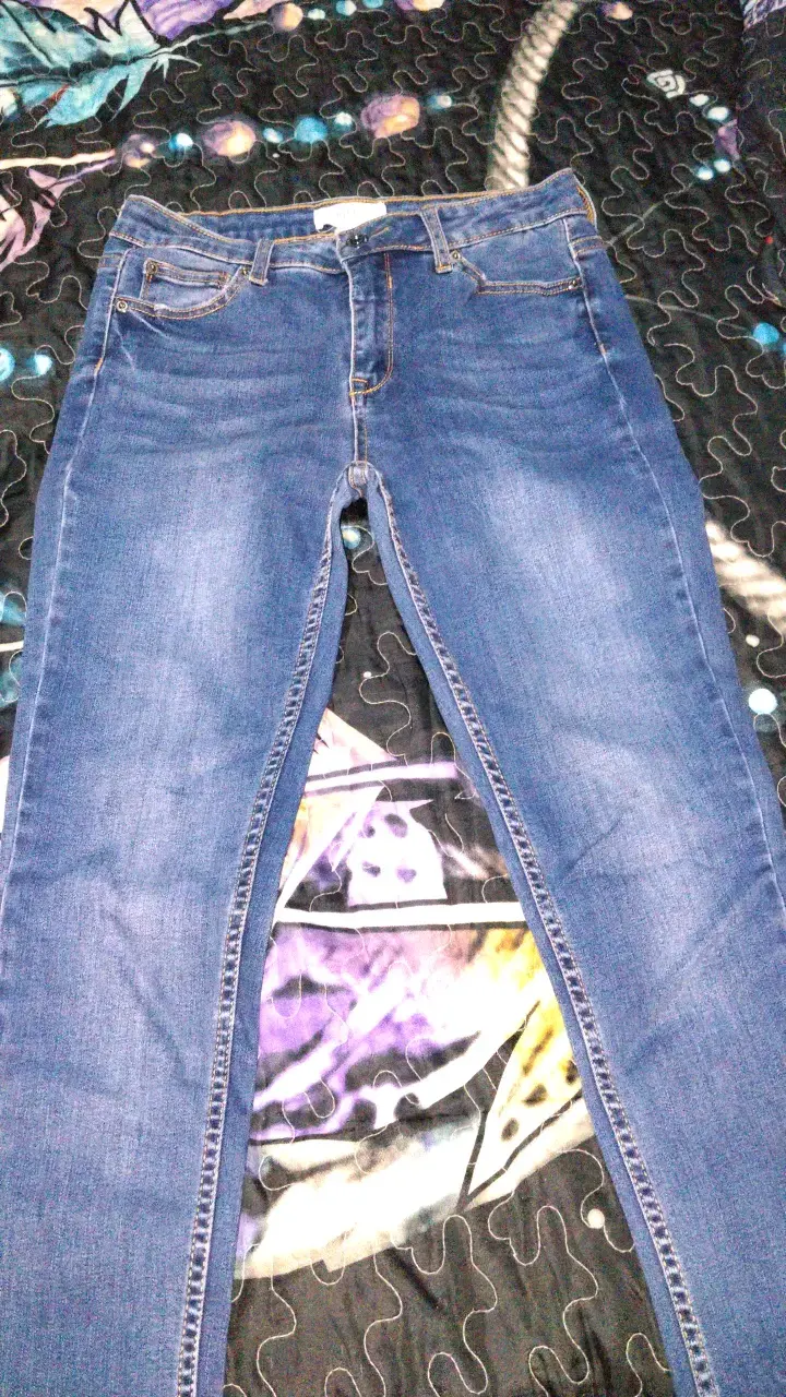 Jeans azul para mujer en buen estado
