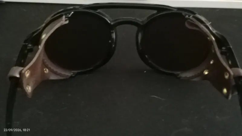 Gafas de Sol Vintage con Protección Lateral - 4