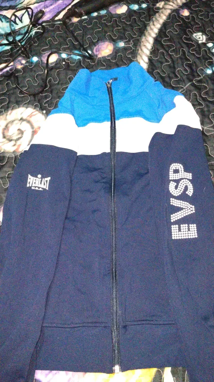 Chaqueta deportiva azul Everlast para hombre