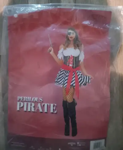 Disfraz de pirata para mujer con accesorios - miniatura 3