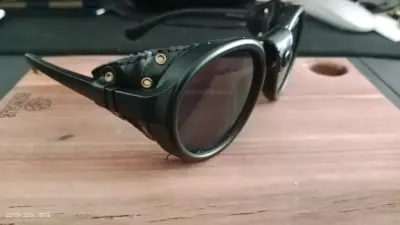 Gafas de Sol Estilo Vintage Negras - miniatura 1
