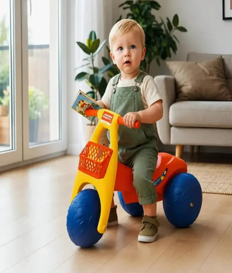 Triciclo Infantil de Plástico para Niños