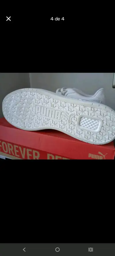 Zapatillas deportivas blancas Puma para hombre - miniatura 2