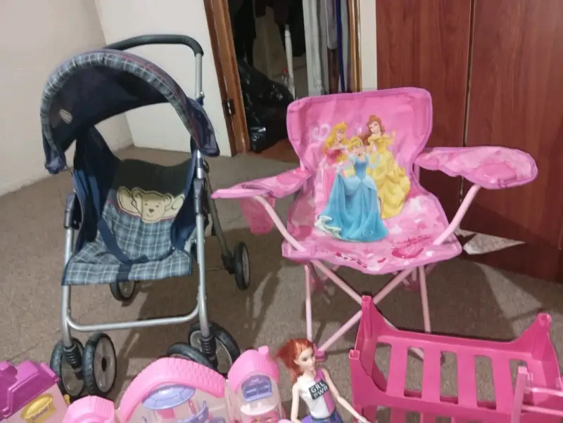 Set de juguetes para  con silla Minnie y coche - 2