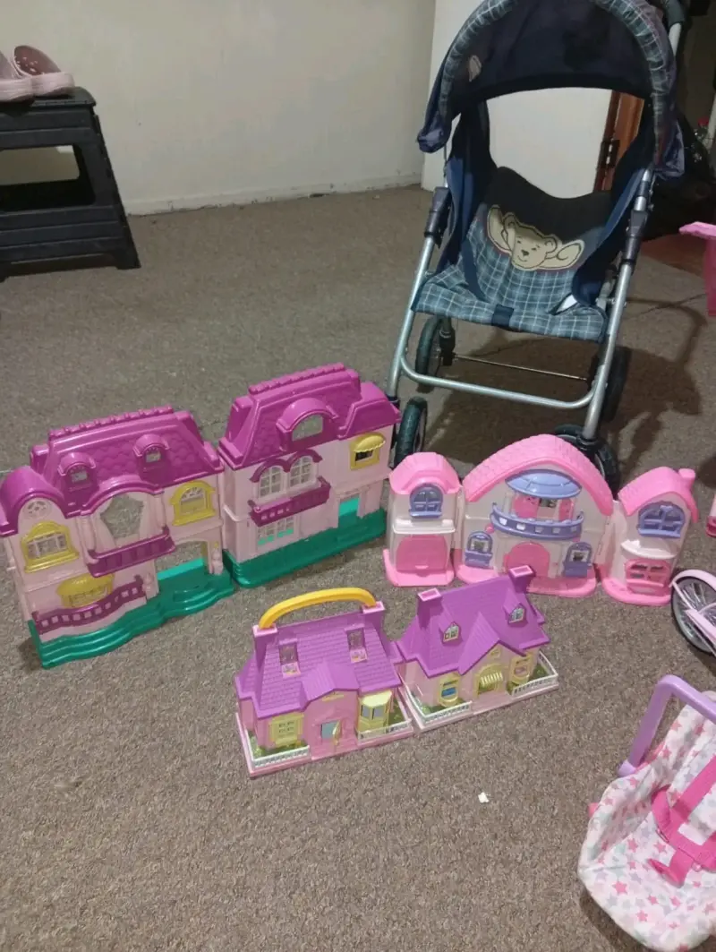 Set de juguetes para  con silla Minnie y coche - 5