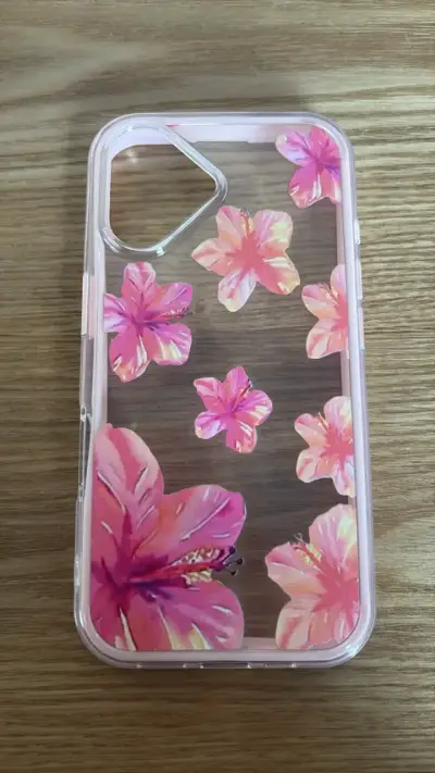 Funda para iPhone 16 con diseño floral - miniatura 1