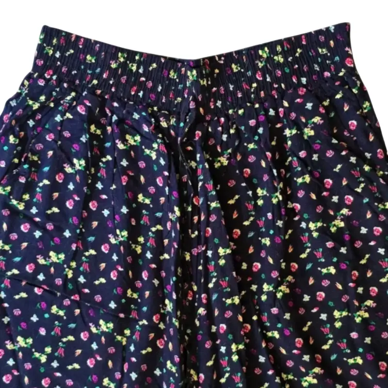 Short mujer Floreado Viscosa Talla L - 2