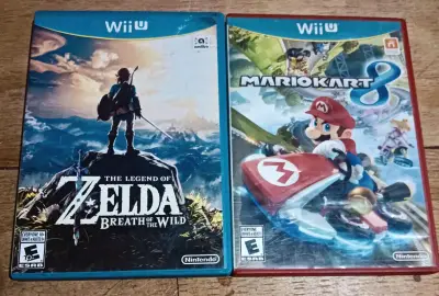 Juegos Wii U Zelda y Mario Kart 8 - miniatura 1