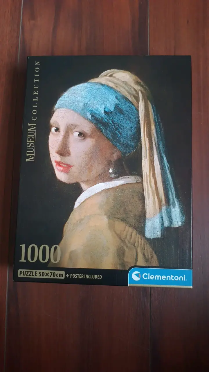 Puzzle Clementoni 1000 piezas La Joven de la Perla - 1