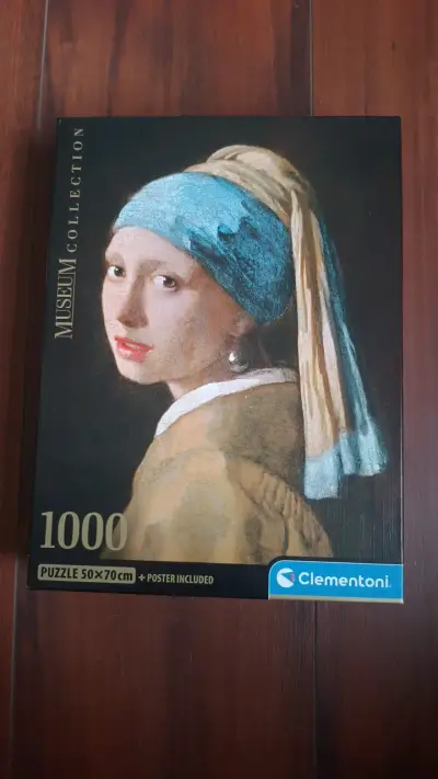 Puzzle Clementoni 1000 piezas La Joven de la Perla - miniatura 1