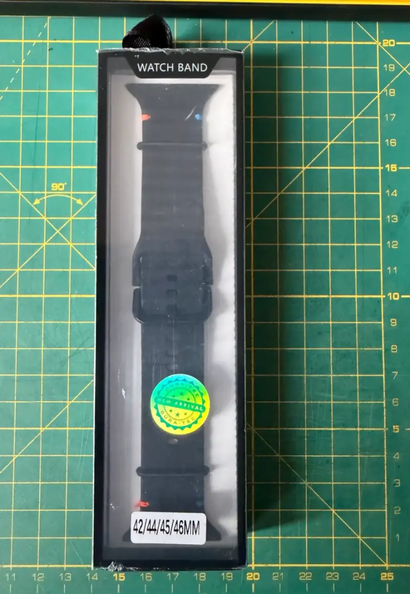 Correa de reloj negra para Apple Watch 42/44/45/46mm - 3