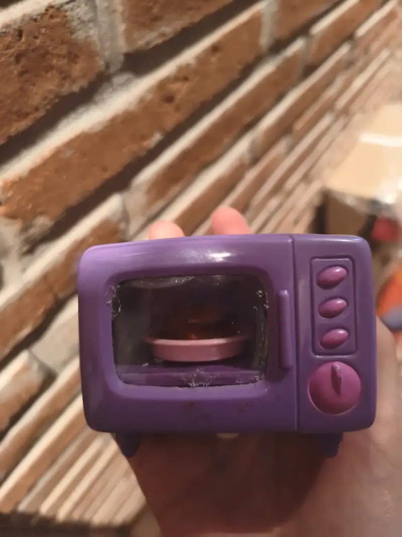 Mini horno de juguete vintage (funciona) - 4