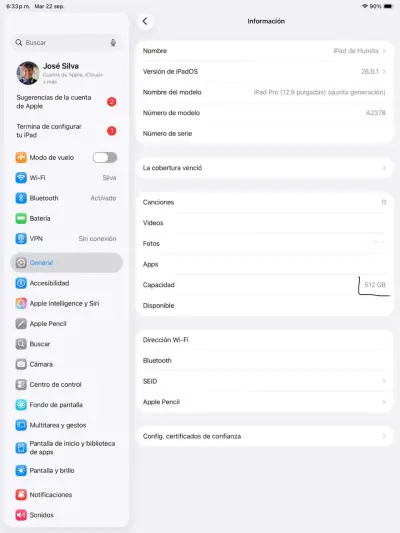 iPad Pro con Apple Pencil y funda - miniatura 5