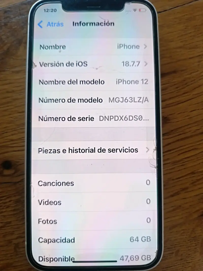 iPhone 12 mica rota - 4