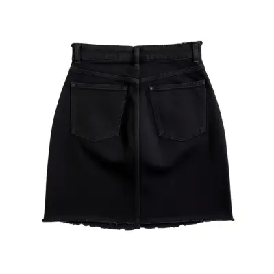 Falda denim Guinda Talla S para mujer - miniatura 2