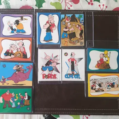 Colección de tarjetas vintage de Popeye - miniatura 1
